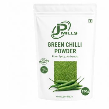 কাঁচা সবুজ লঙ্কার গুঁড়ো - Green Chilli Powder - 250gm
